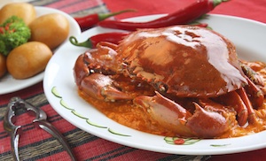 chilli crabs