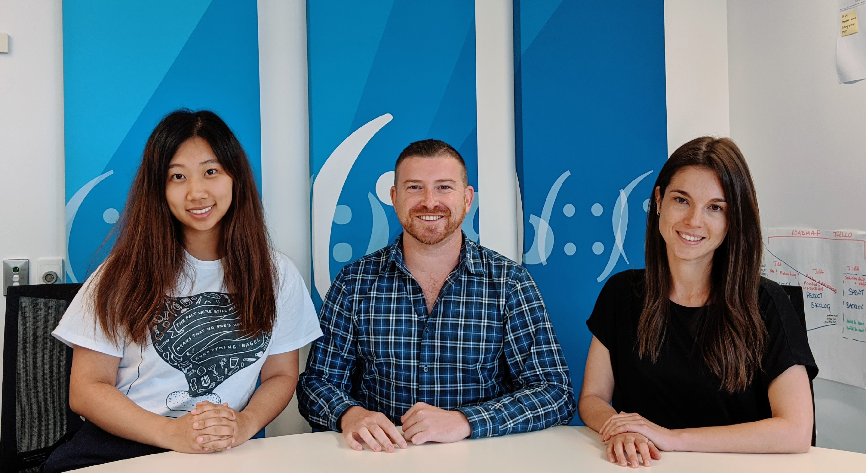 ux team - Lily, Dale and Raquel